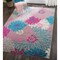 Homeroots 7 x 10 ft. Gray & Pink Tropical Flower Area Rug 385427 - alternate 4